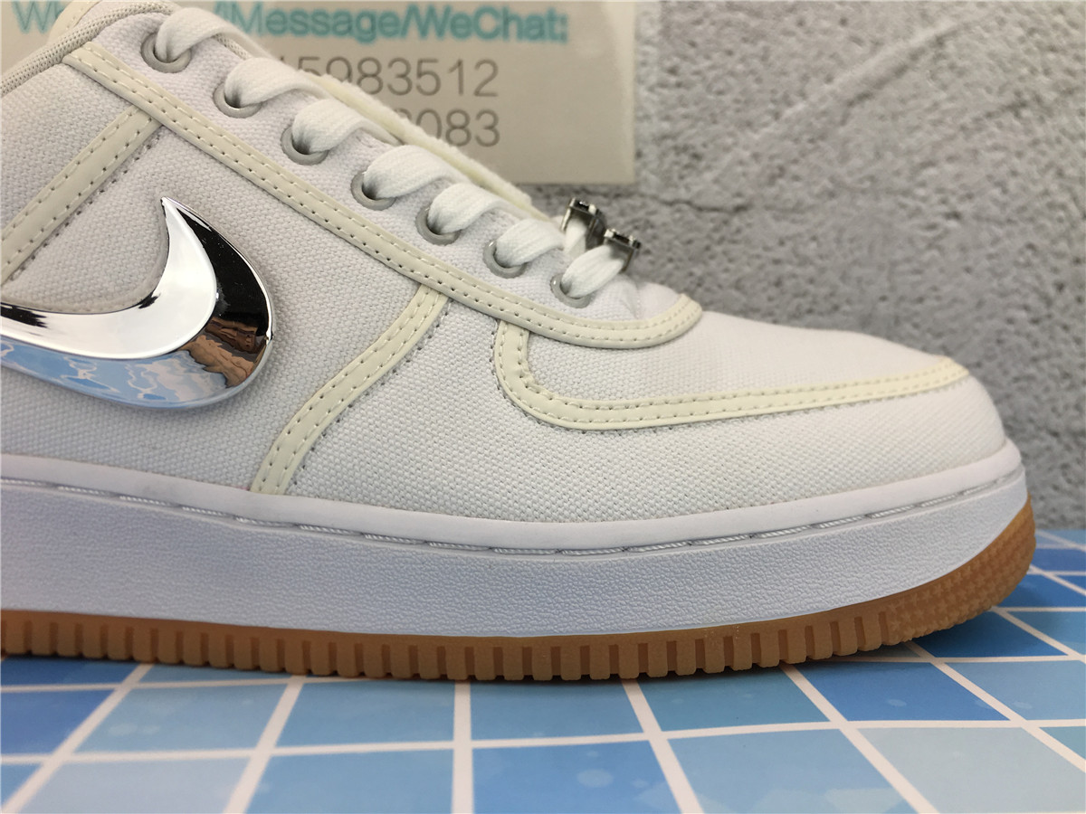 Travis Scott x Nike Air Force 1 Low Travis Scott-White AQ4211 100